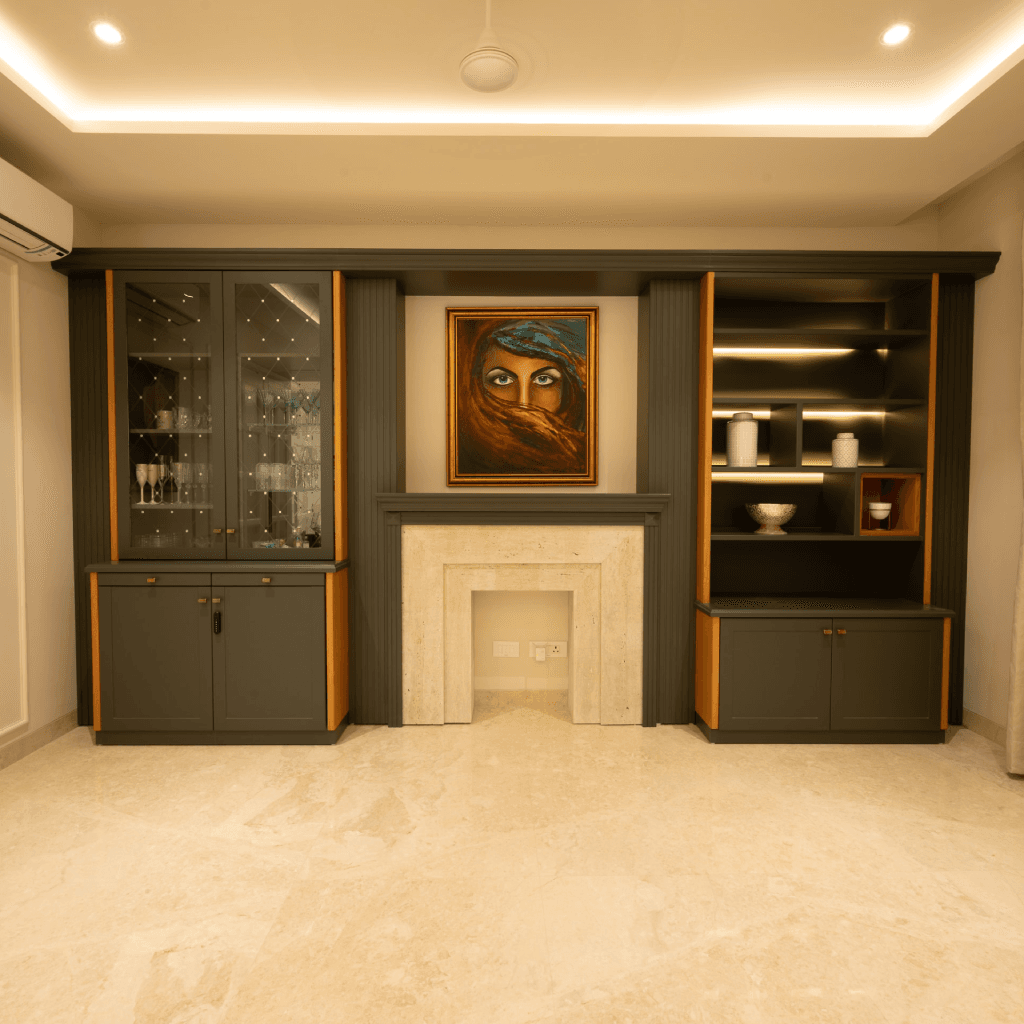 Considered material detail in a Zen Apartments bedroom